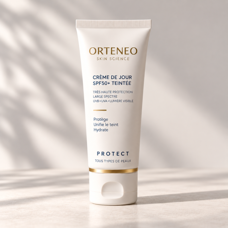 Crème de Jour SPF50+ Teinté — ORTENEO Skin Science